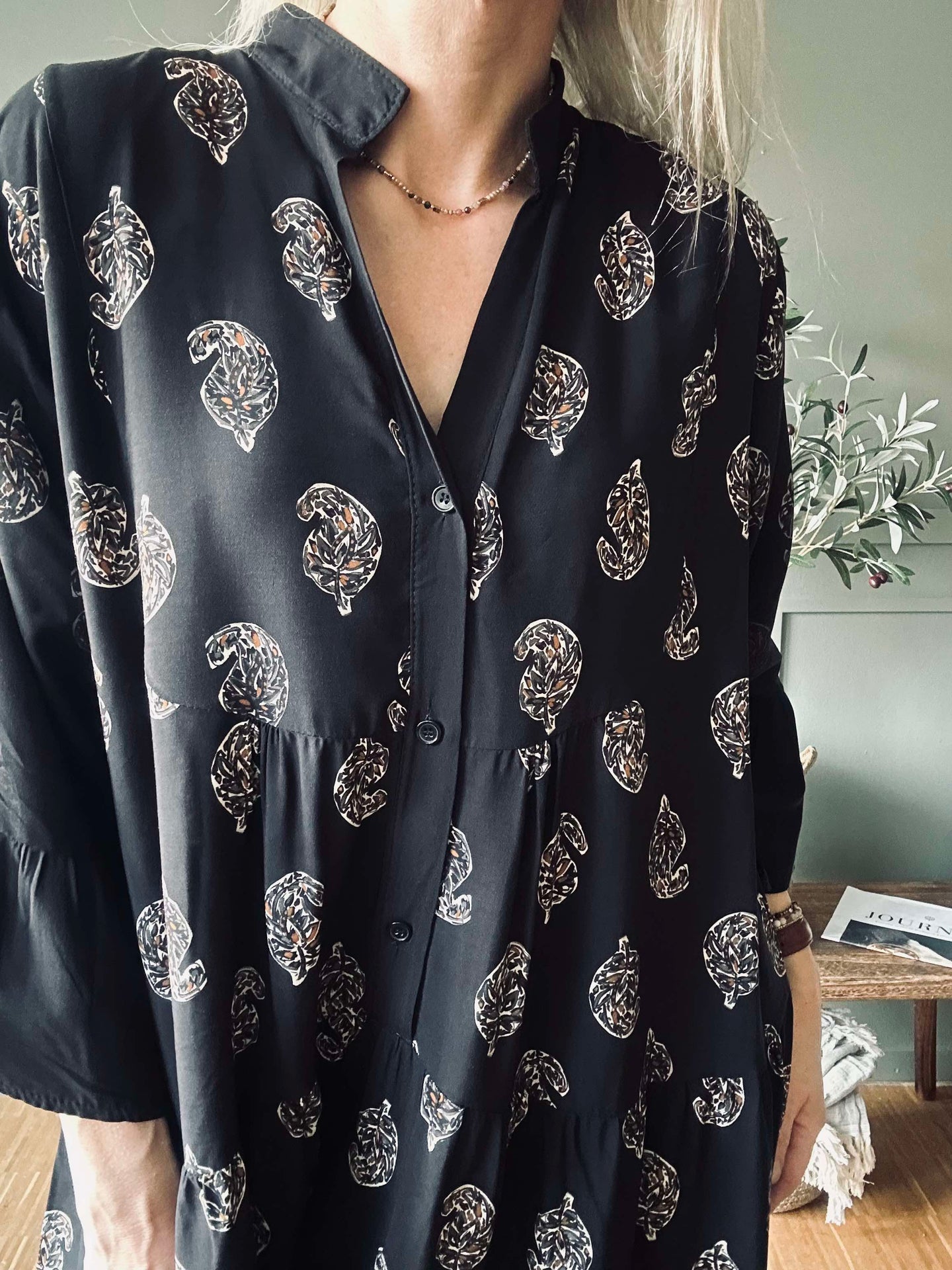 Kleid Black Faded