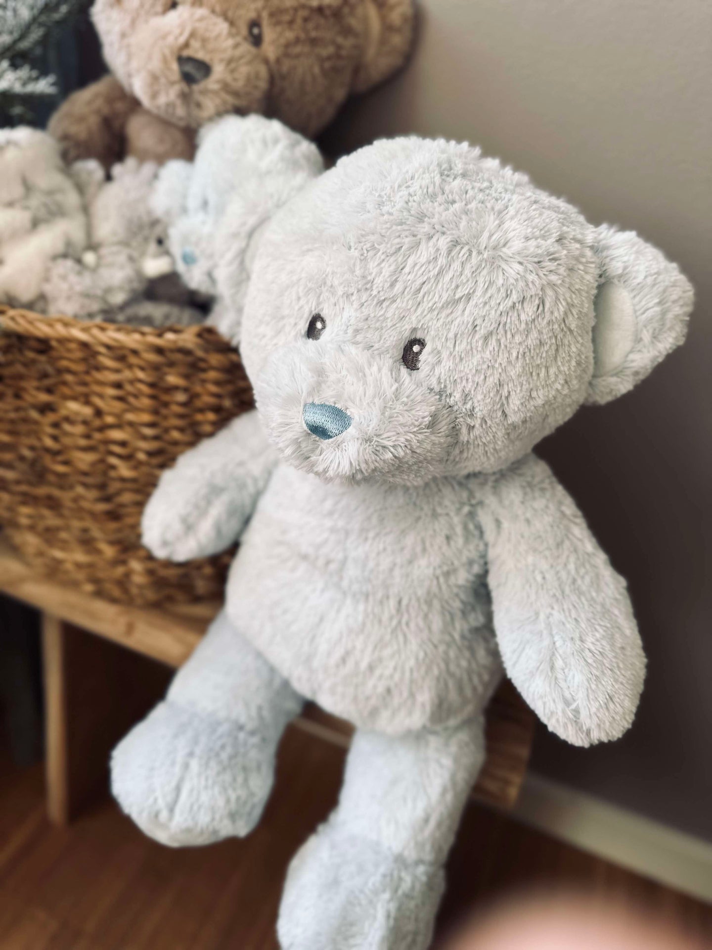Teddybär 43 cm - Blau