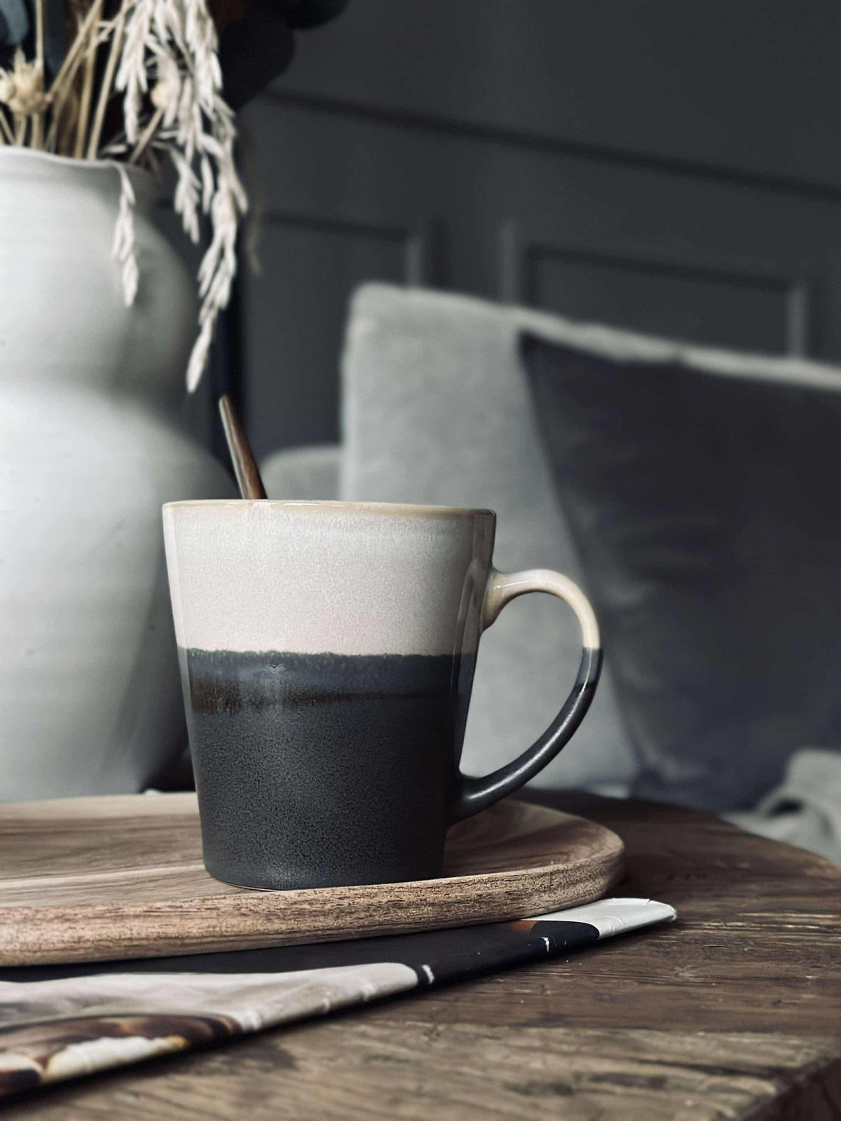 Becher GINA Steingut - Colormix