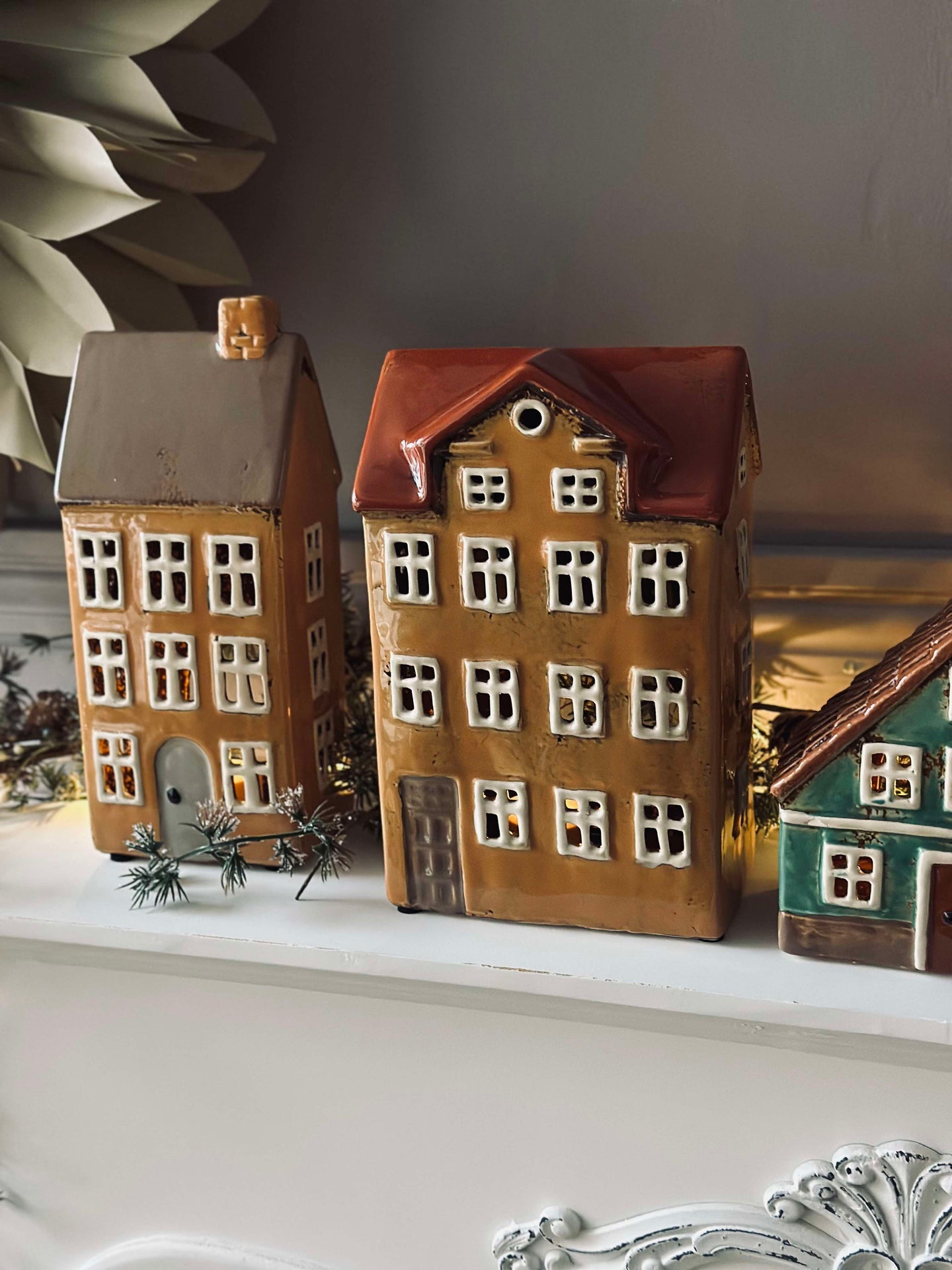 Keramik-Lichthaus - Gelb