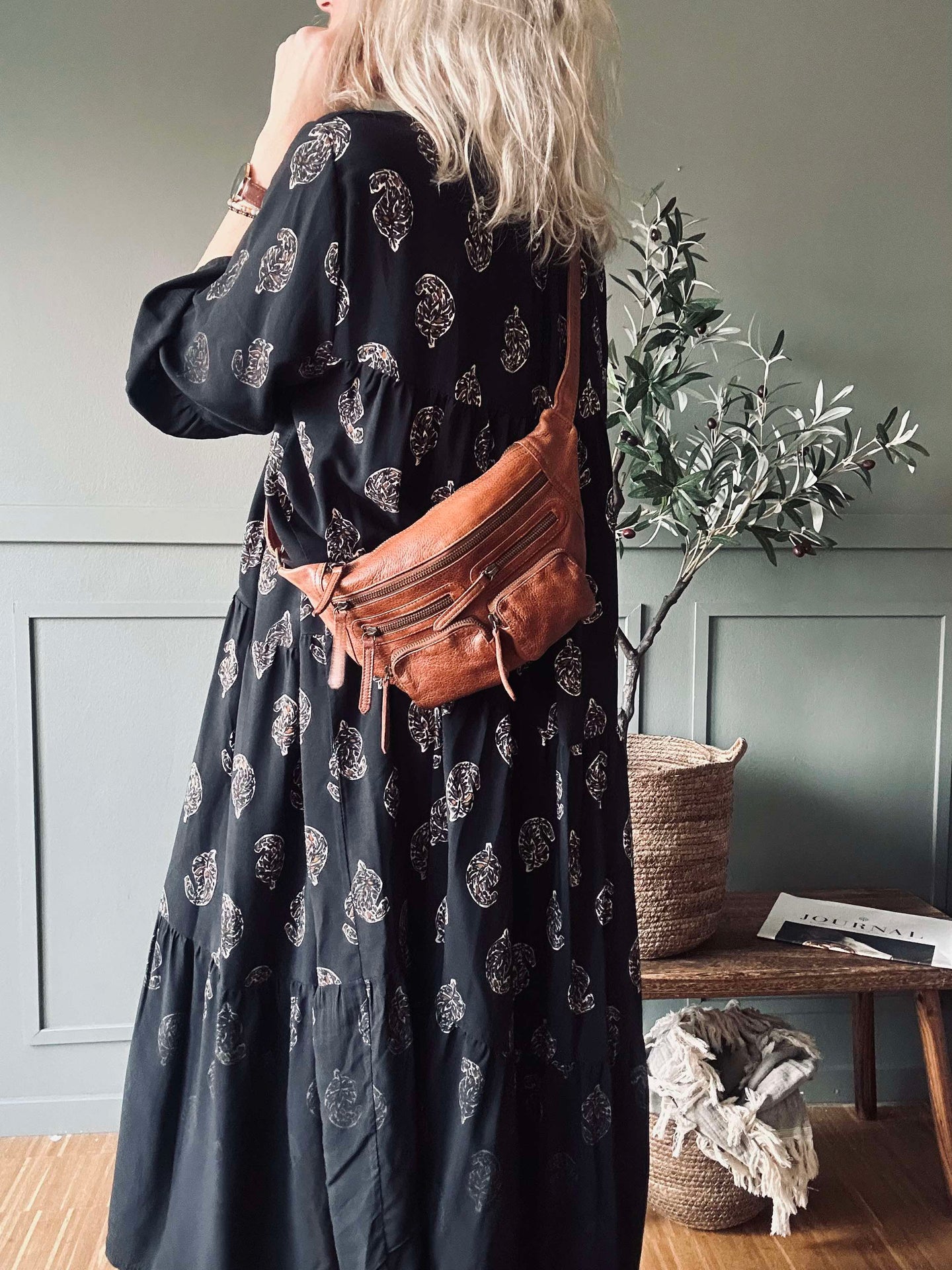 Kleid Black Faded