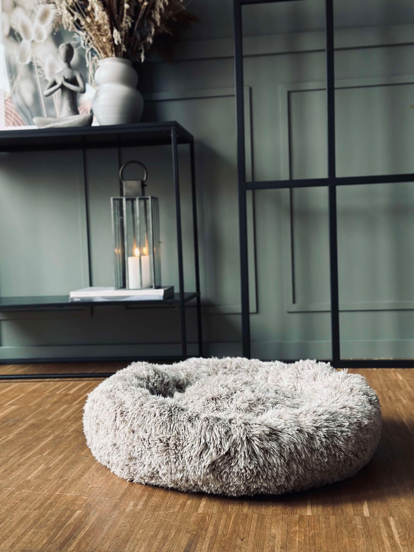 Hundekorb Fluffy - Ø 60 cm Beige
