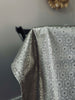 Tischdecke Velours 145x250 cm - Dunkelbeige