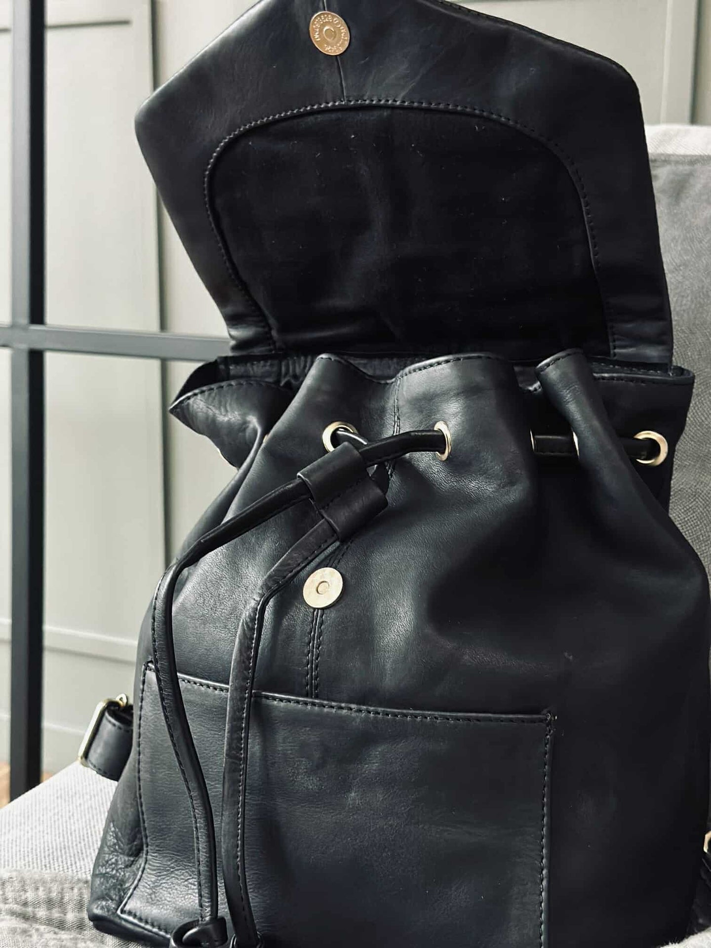 Rucksack aus hochwertigem Rindsleder