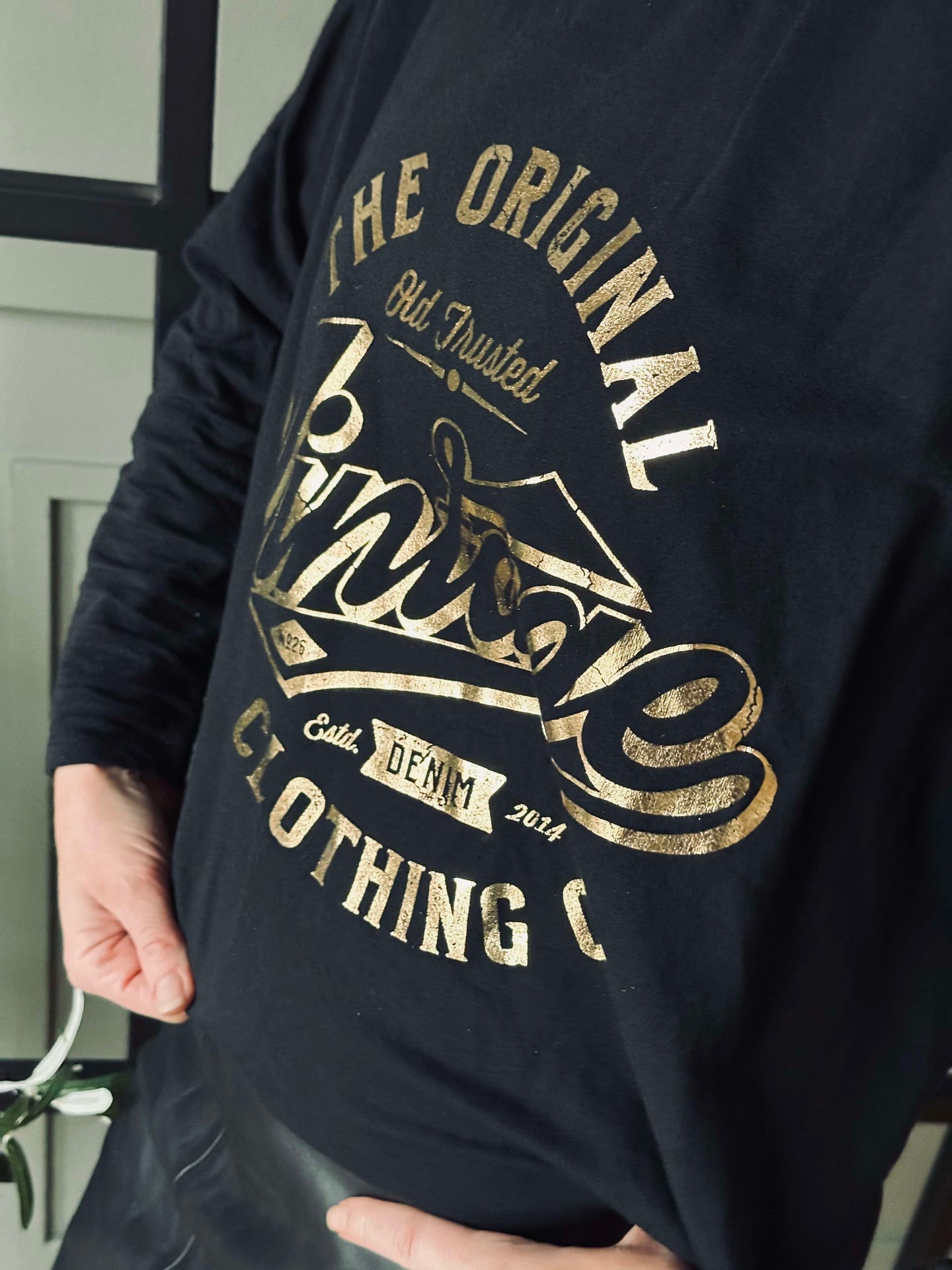 Bluse Vintage - Black