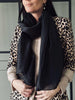 Schal Silky Black