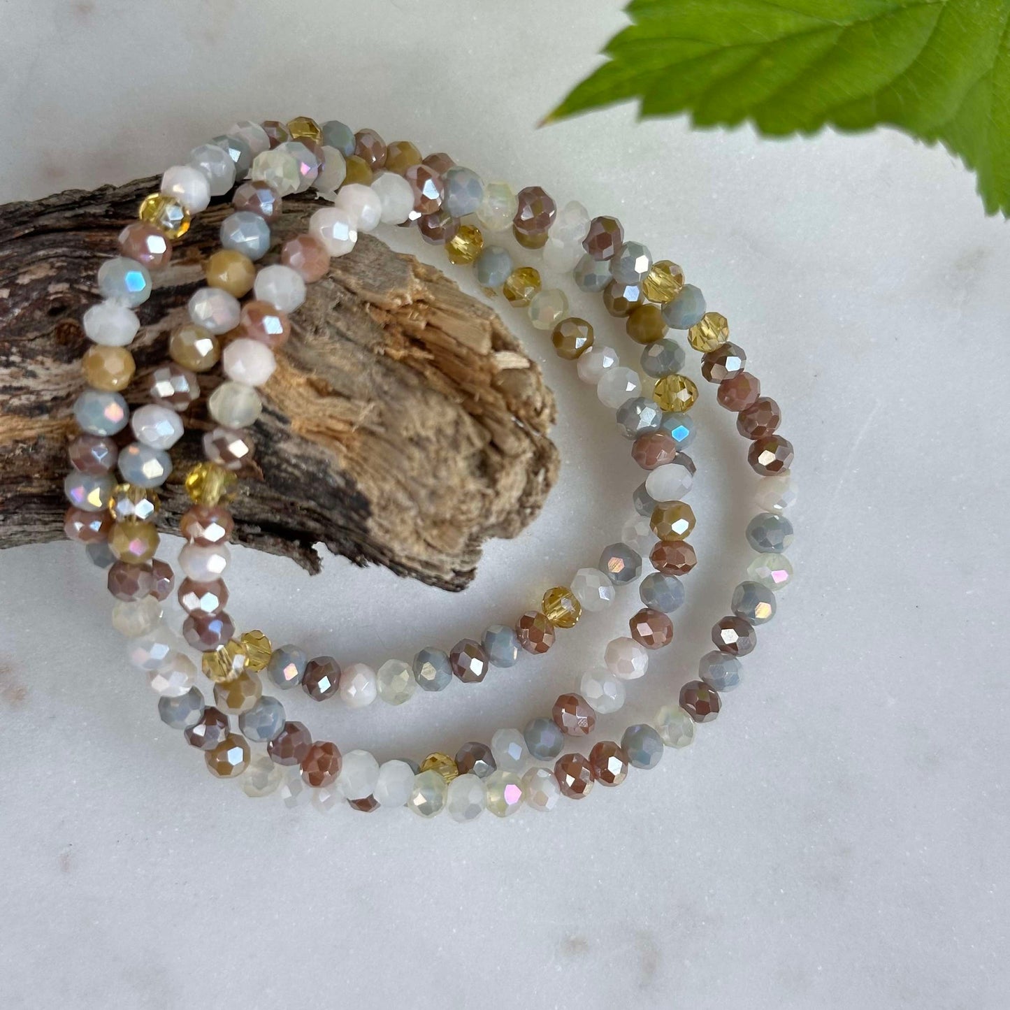 Armband ANNA Nature - Set mit 3 Stück