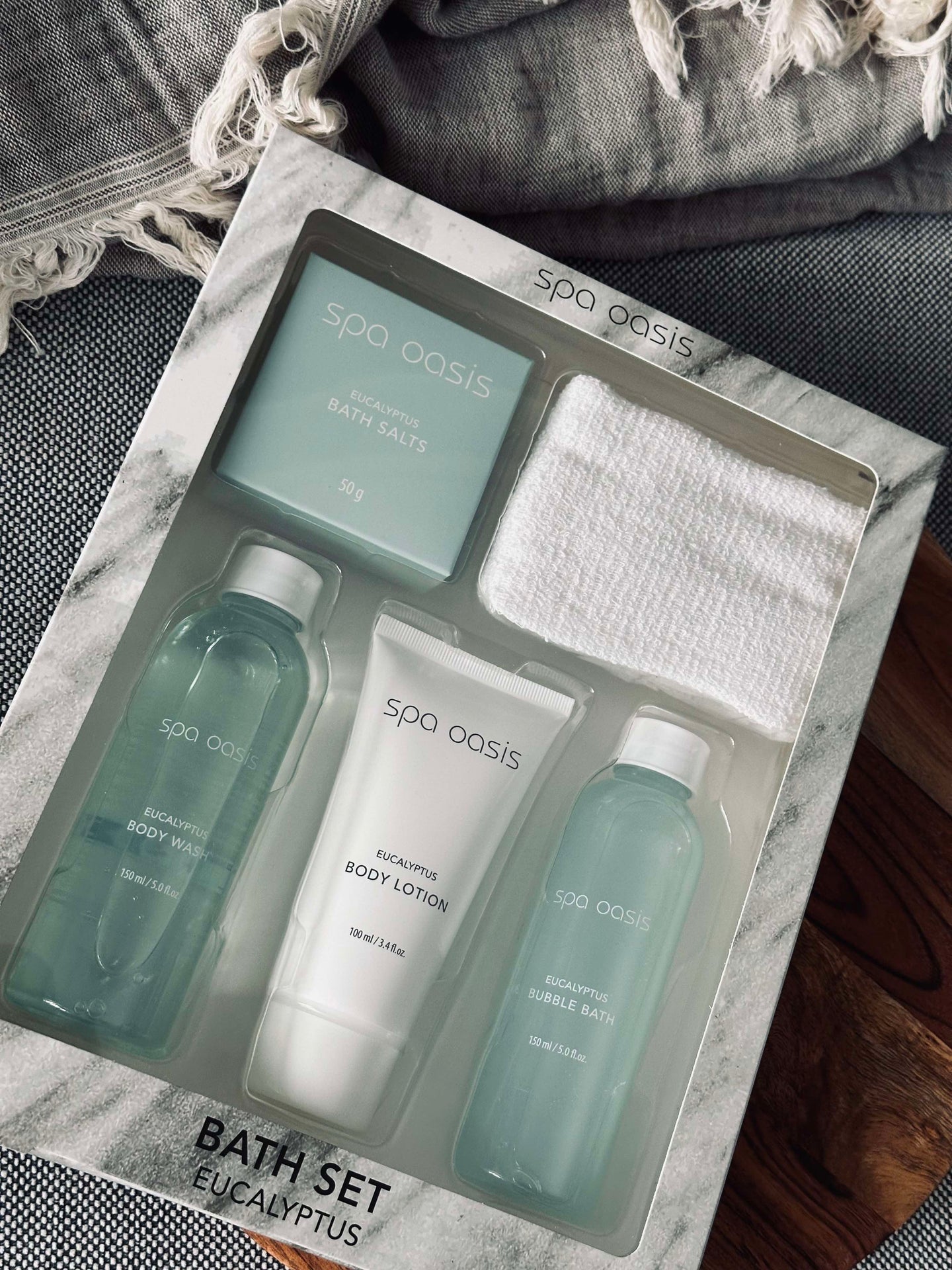 Geschenkset Green eucalyptus - Set aus 5 Stück