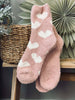Socken Fluffy Rose - Set mit 2 Paaren