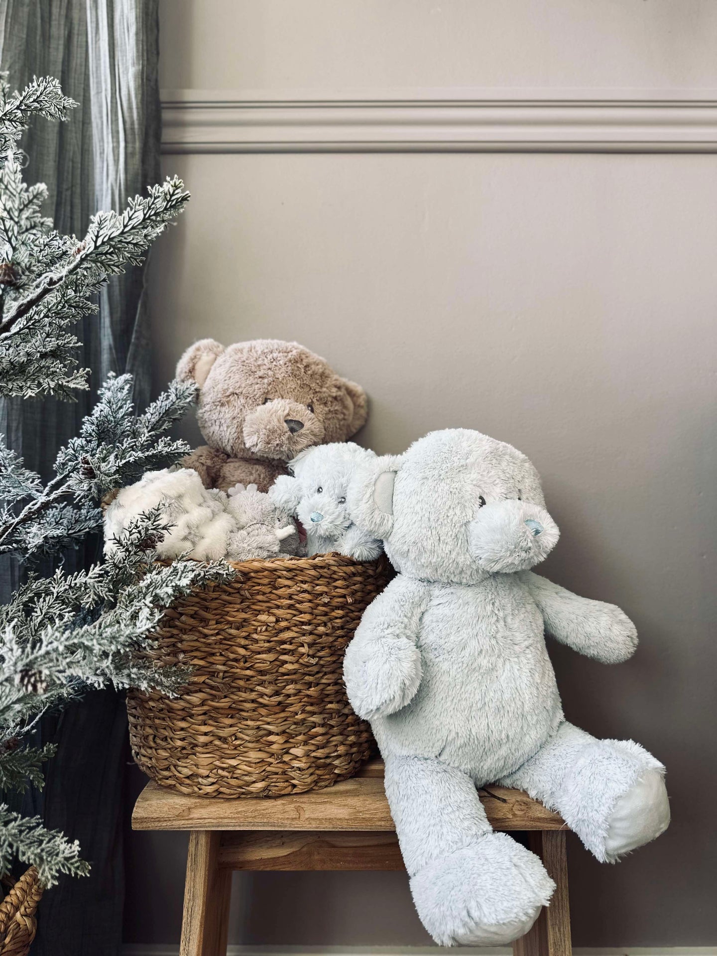 Teddybär 43 cm - Blau