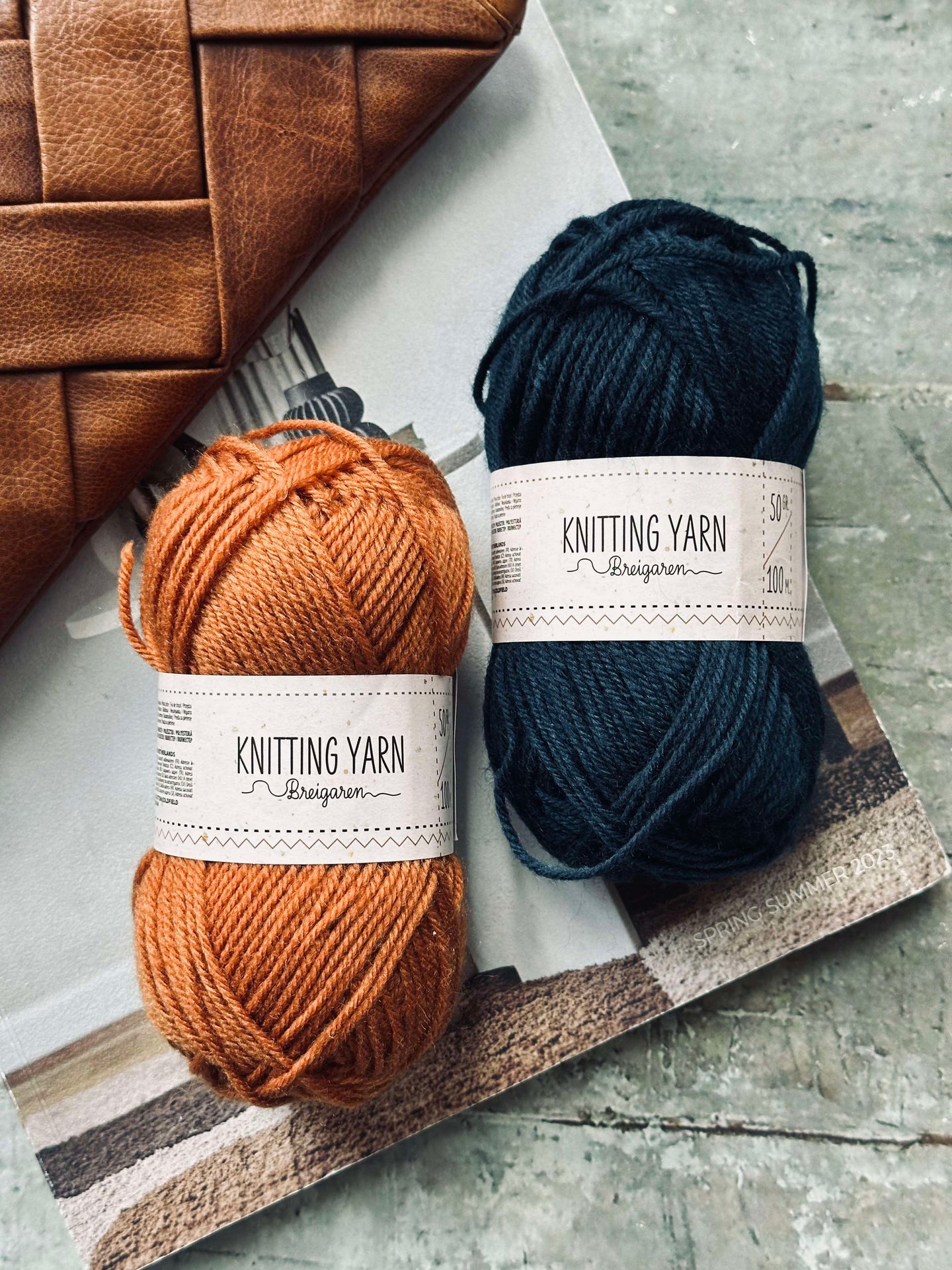 Polyestergarn 50 g - Navy