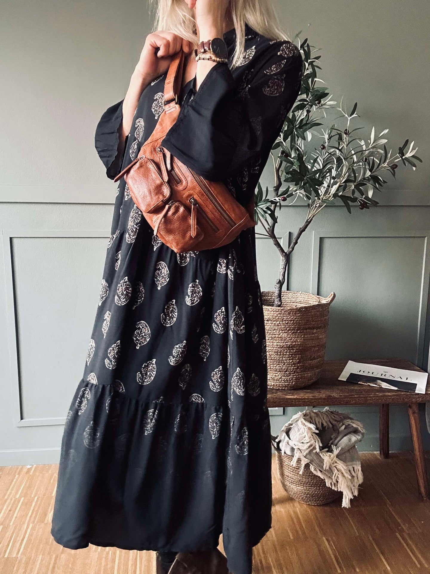 Kleid Black Faded