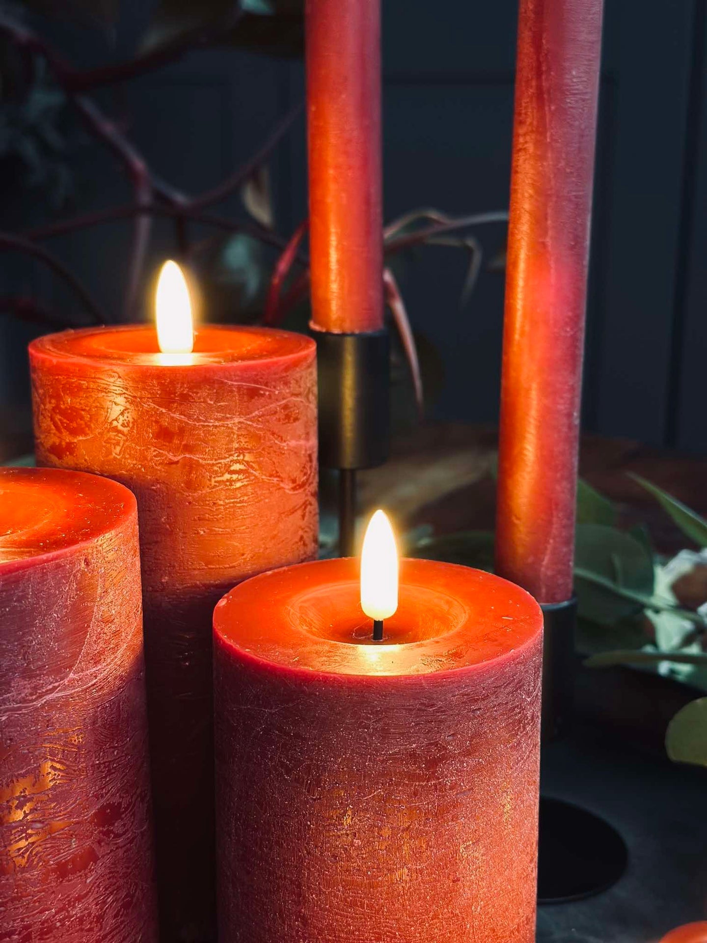 LED-Lichtpaket mit 10 Teilen - Rot