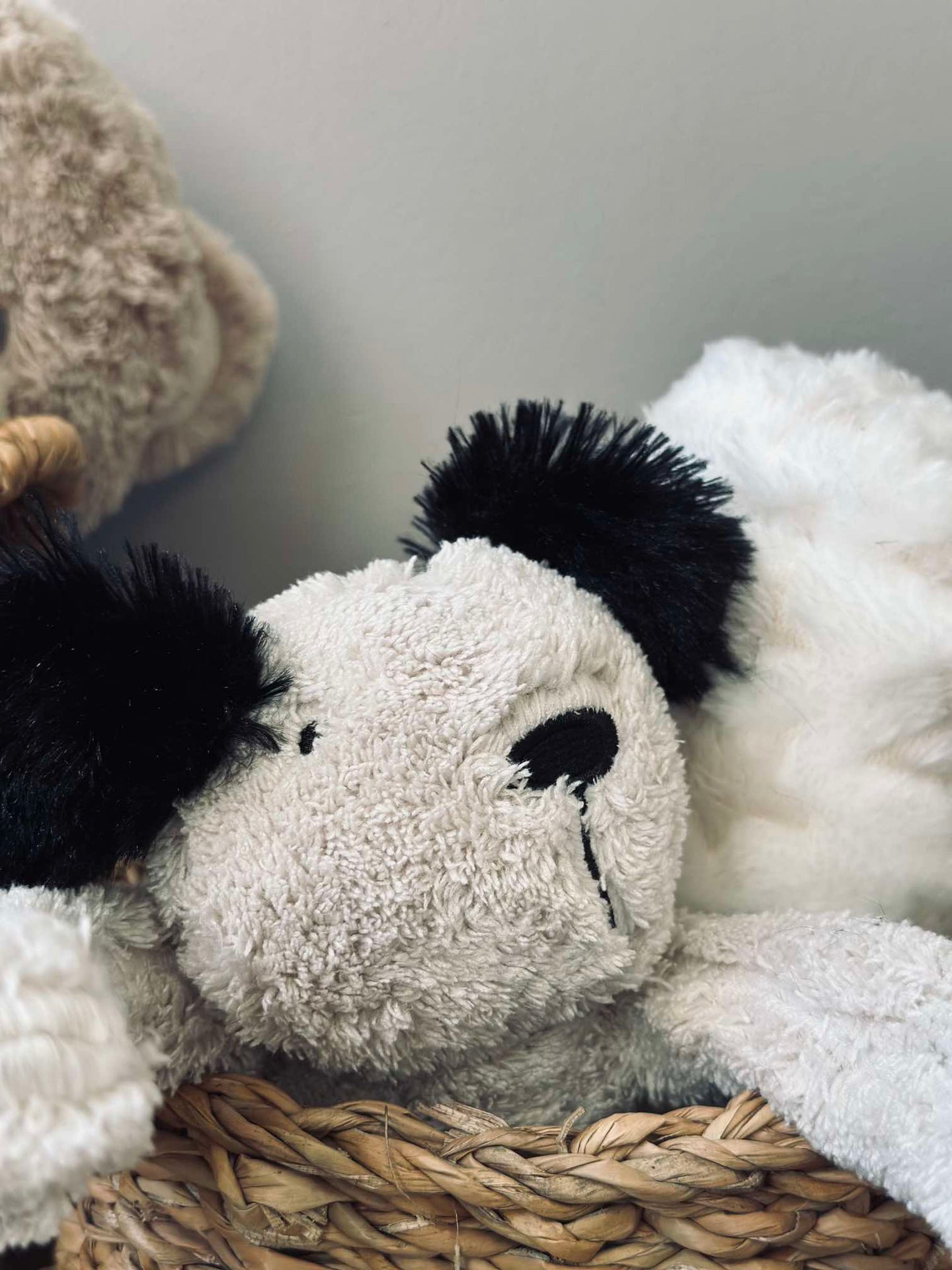 Babydecke mit Kuschelhund