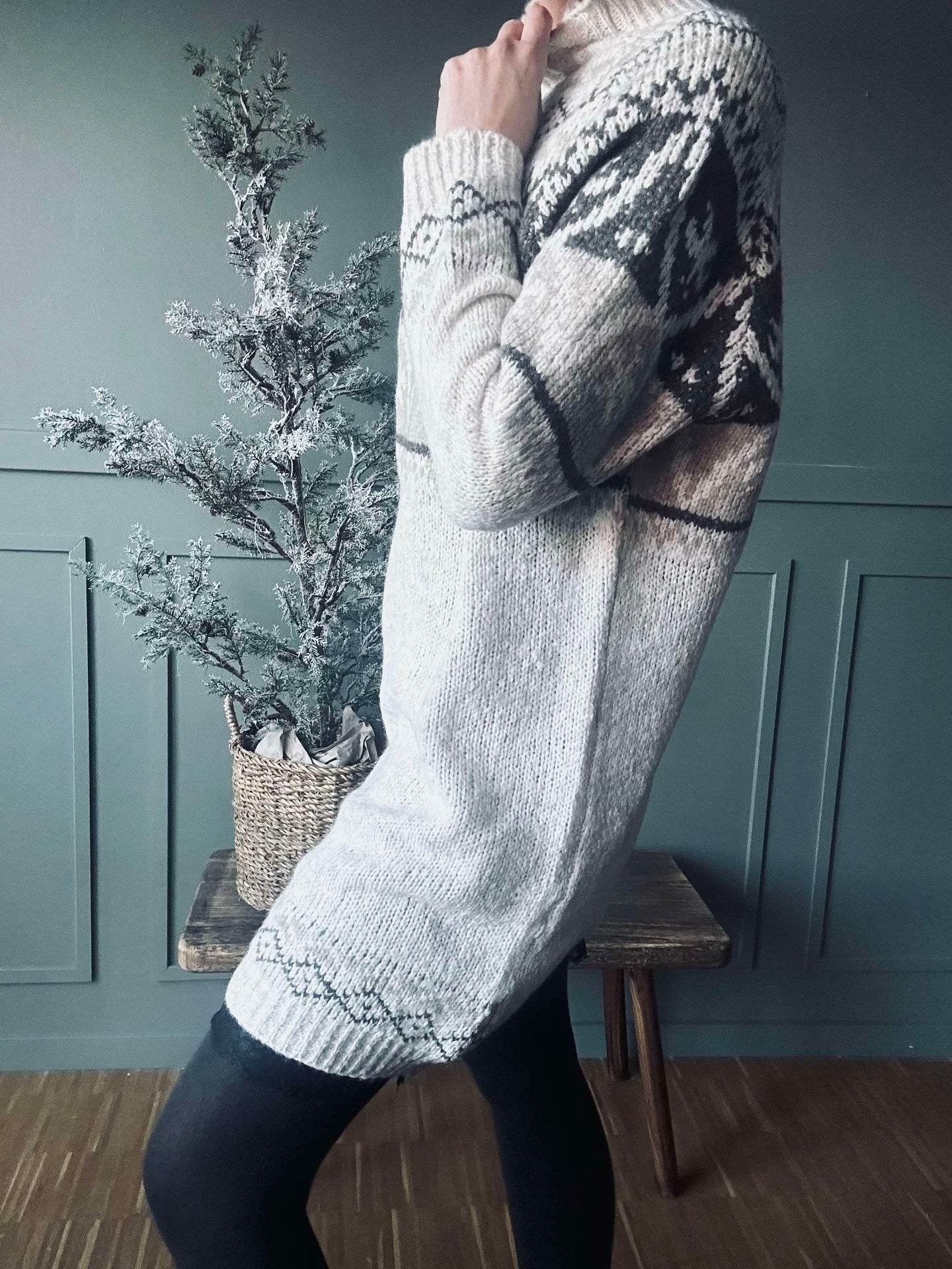 Strickkleid Winter