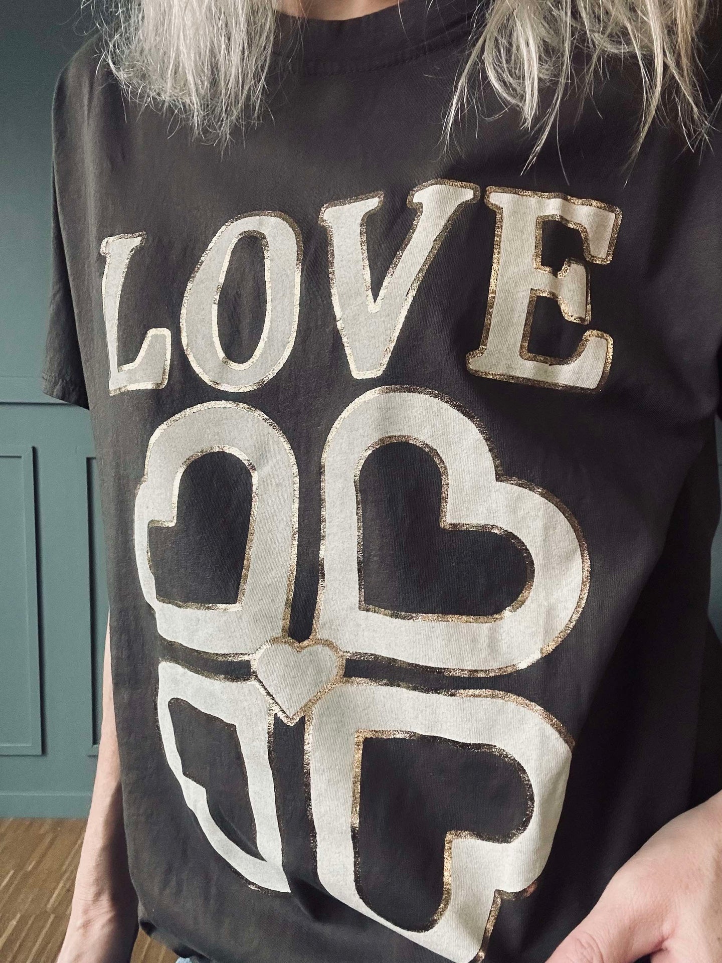 T-Shirt LOVE Fango