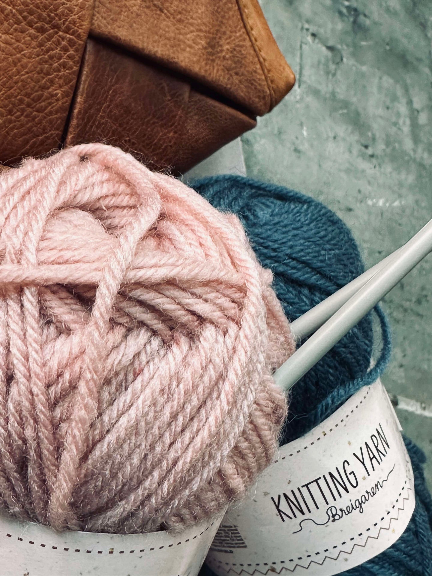 Garn Polyester 50 Gramm - Rosa