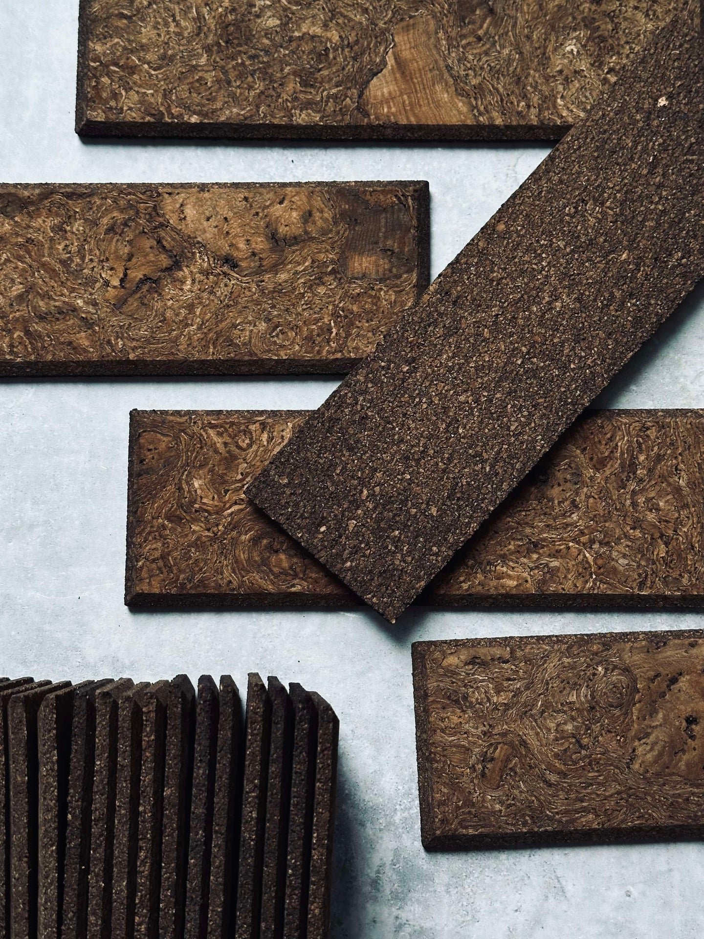Mauersteine Brown - Naturpaket mit 62 Stk.