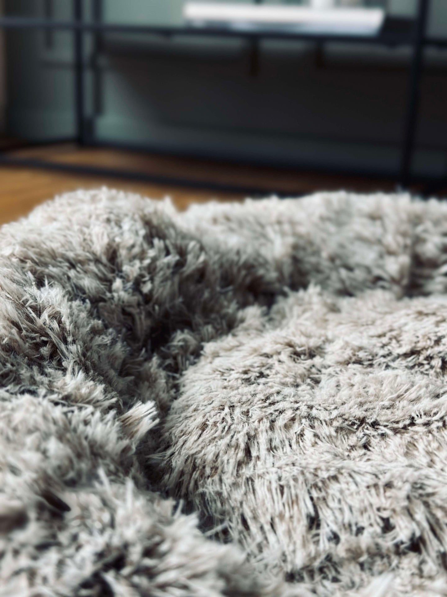 Hundekorb Fluffy - Ø 60 cm Beige