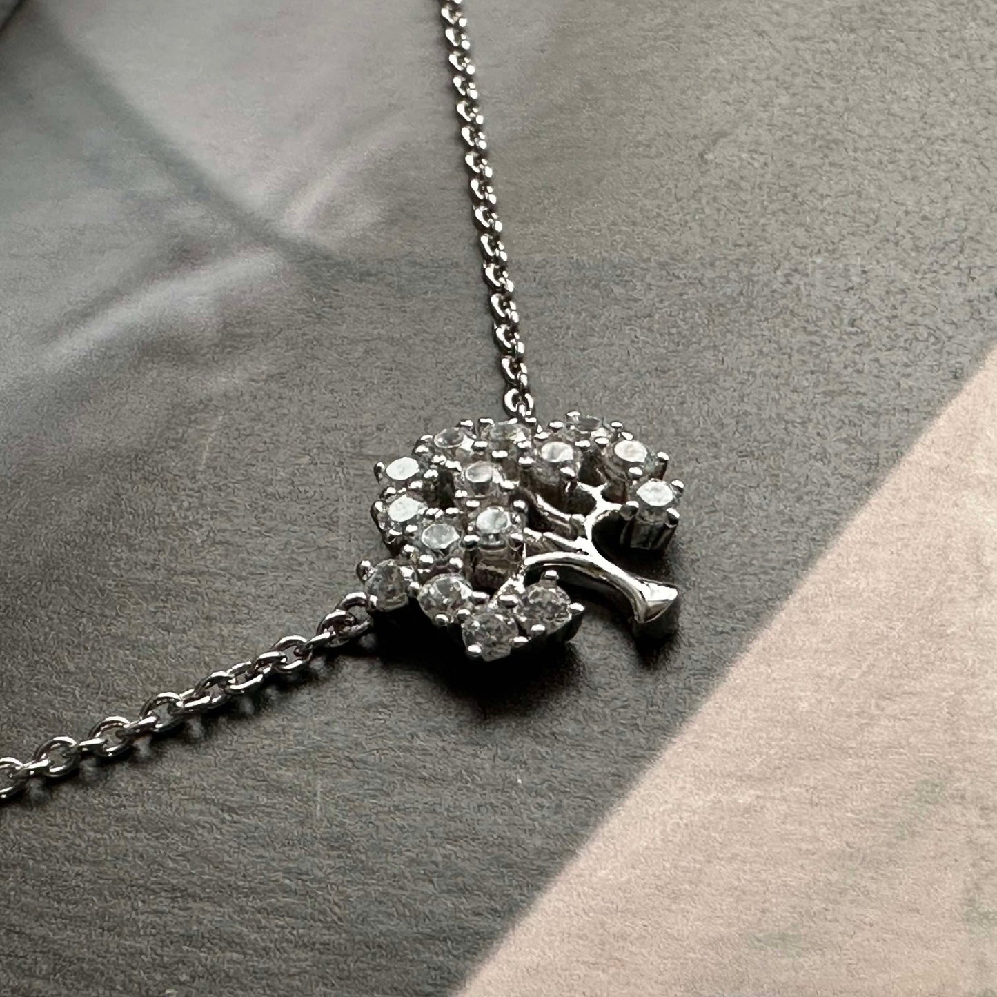Halskette Sharon - Lebensbaum – Sterling-Silber