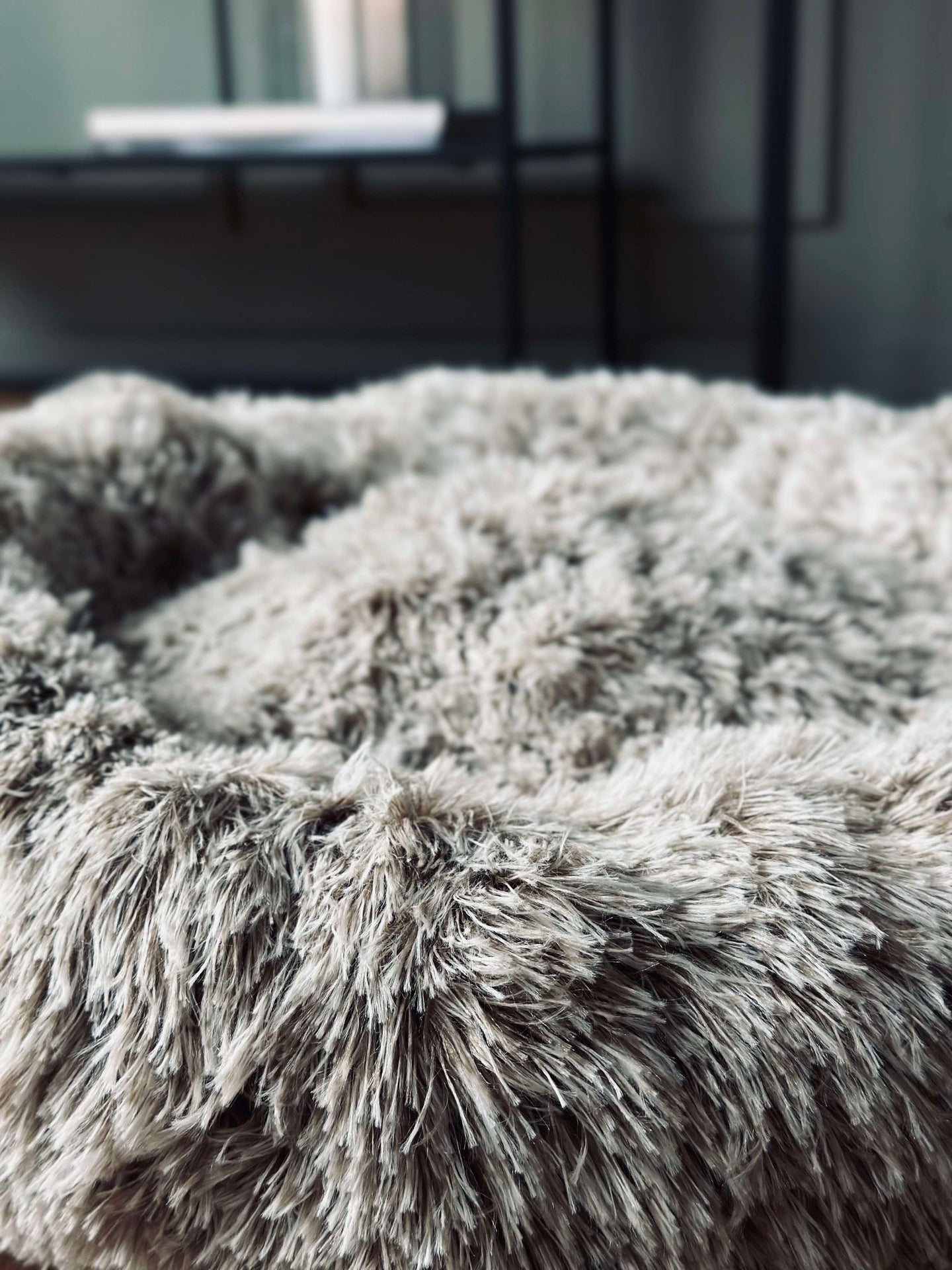 Hundekorb Fluffy - Ø 60 cm Beige