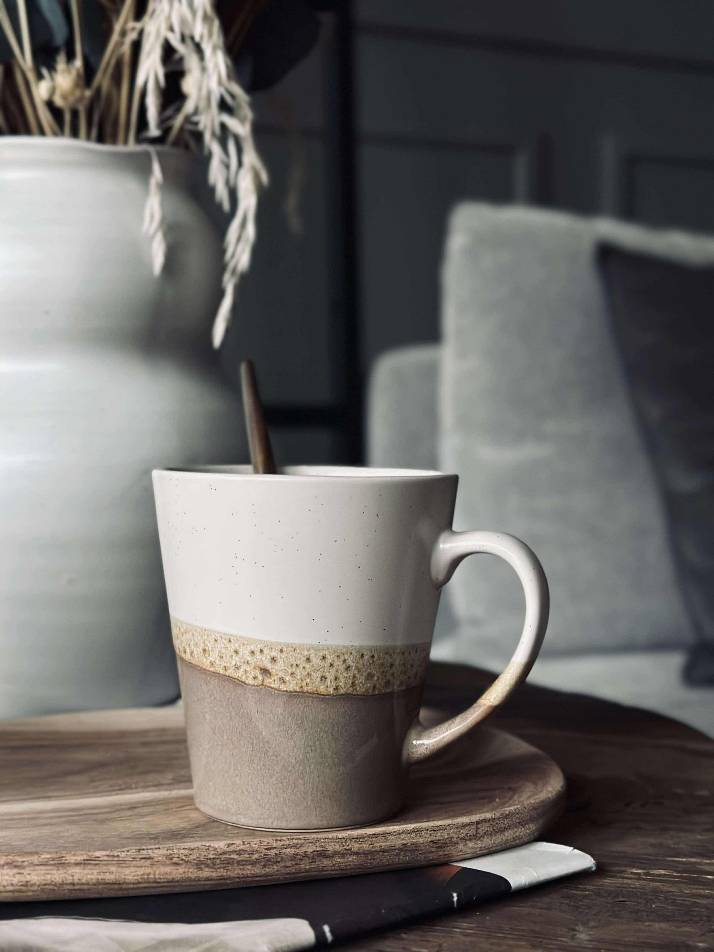 Becher GINA Steingut - Colormix