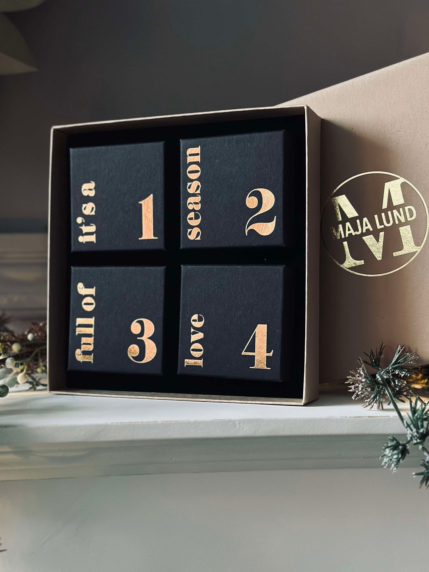 Smykke Adventskalender - Sølvbelagt