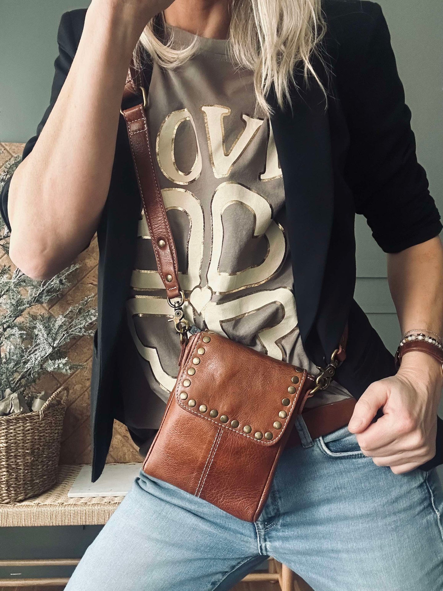 Handytasche Sally Walnut