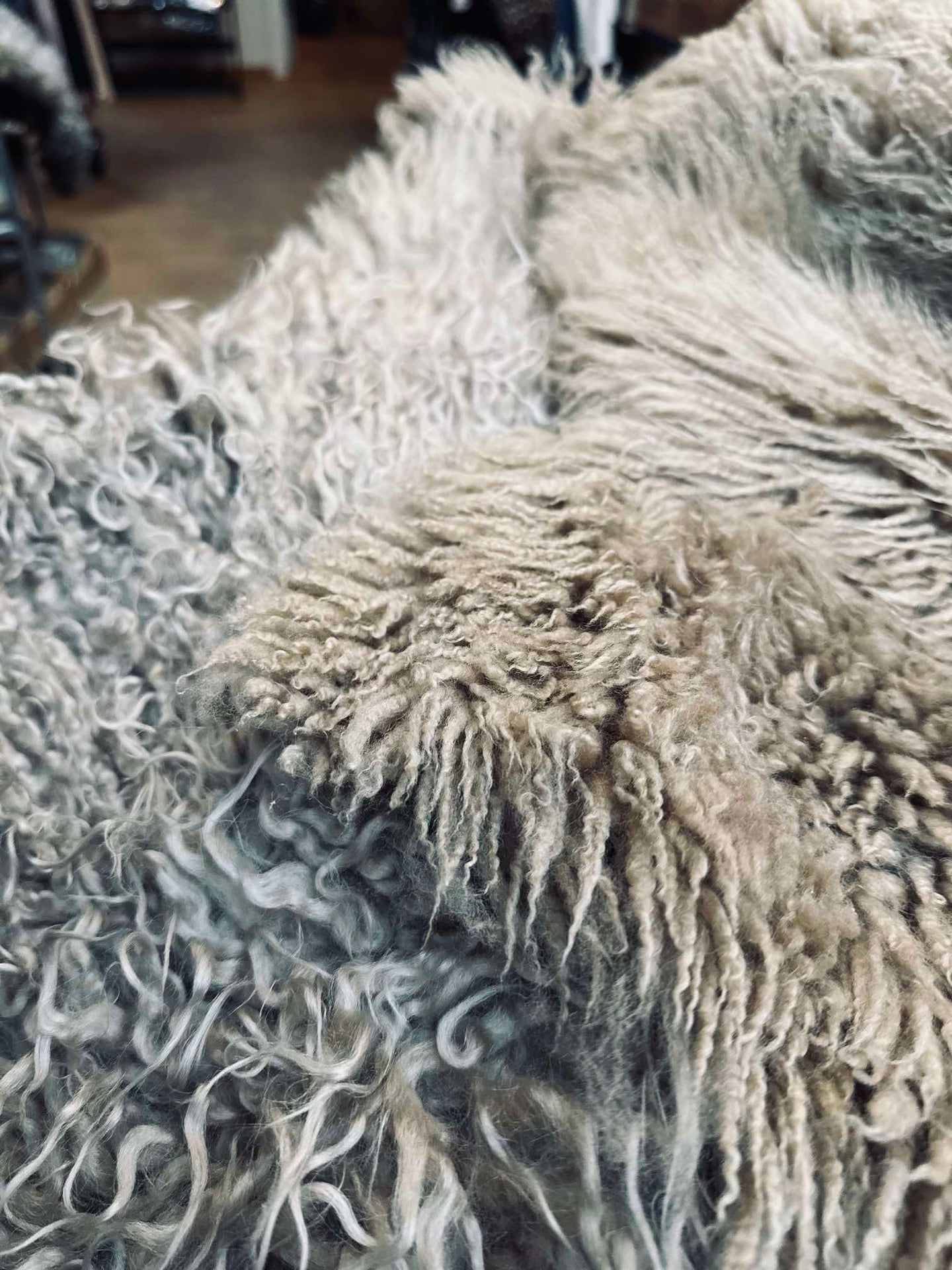 Isländisches Lammfell – Moccachino