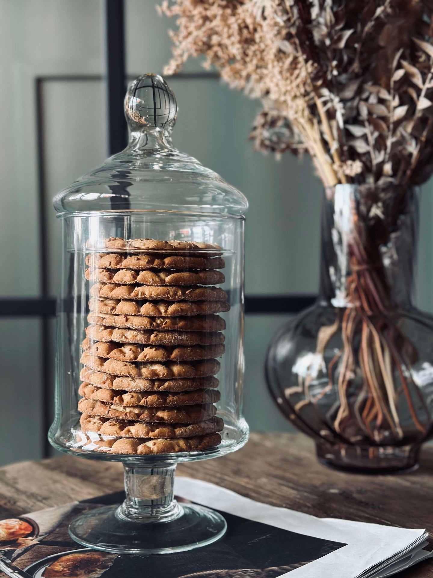 Vorratsbehälter mit Deckel - Glas