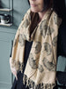Schal Ginkgo - Beige