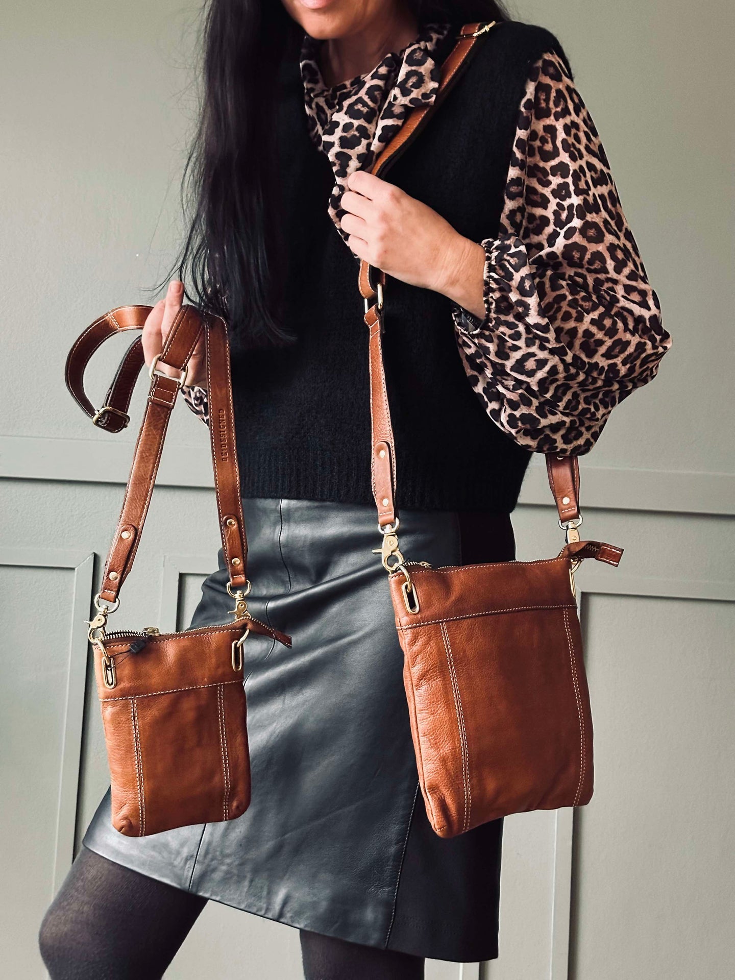 Handytasche Gunilla walnut