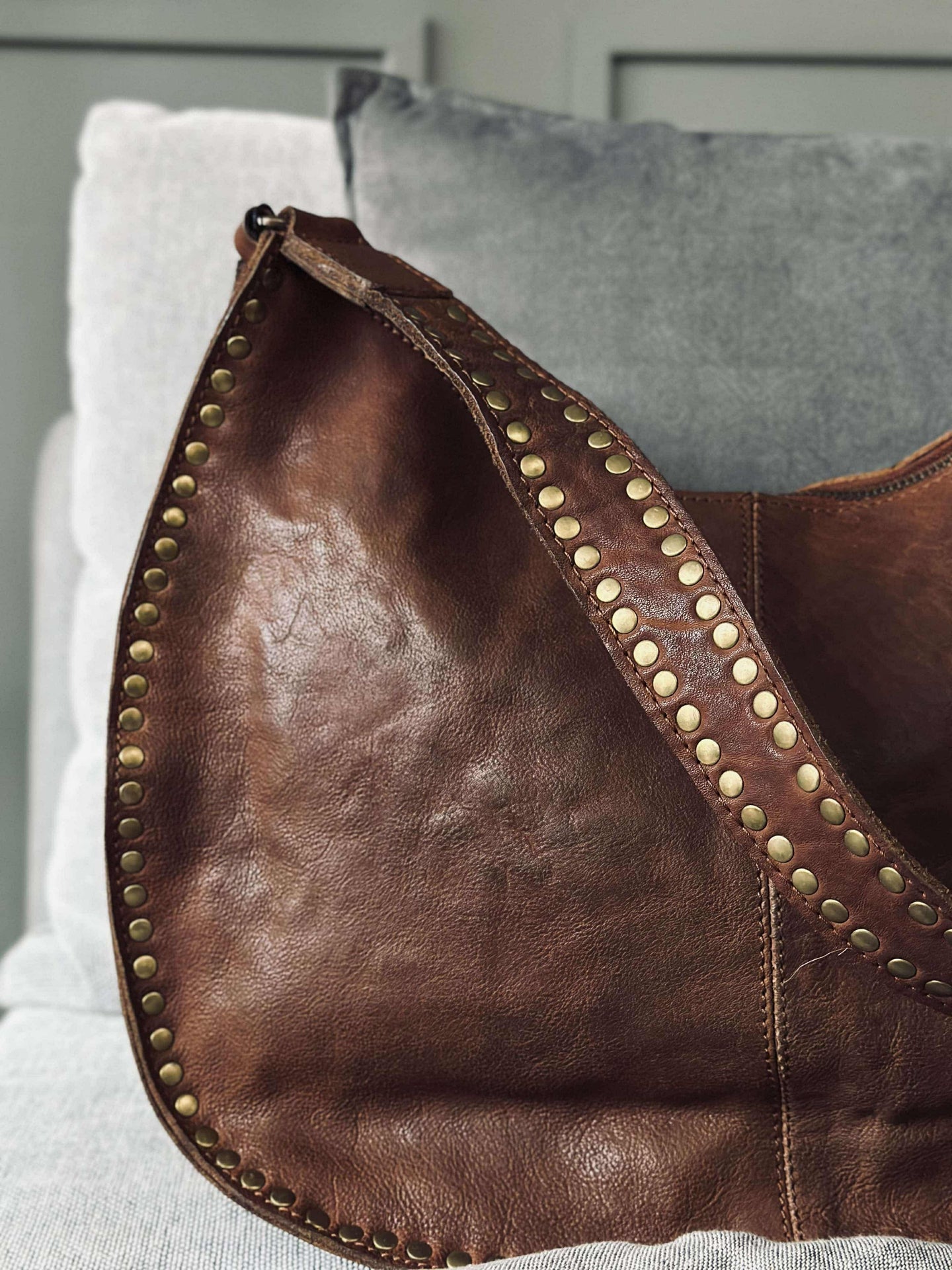 Schultertasche Celia Cognac
