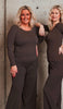Bluse Frida Mikrofaser - Caffe