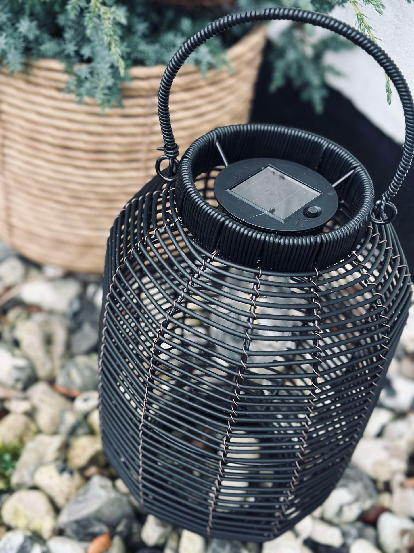 Laterne Solar Molly Black