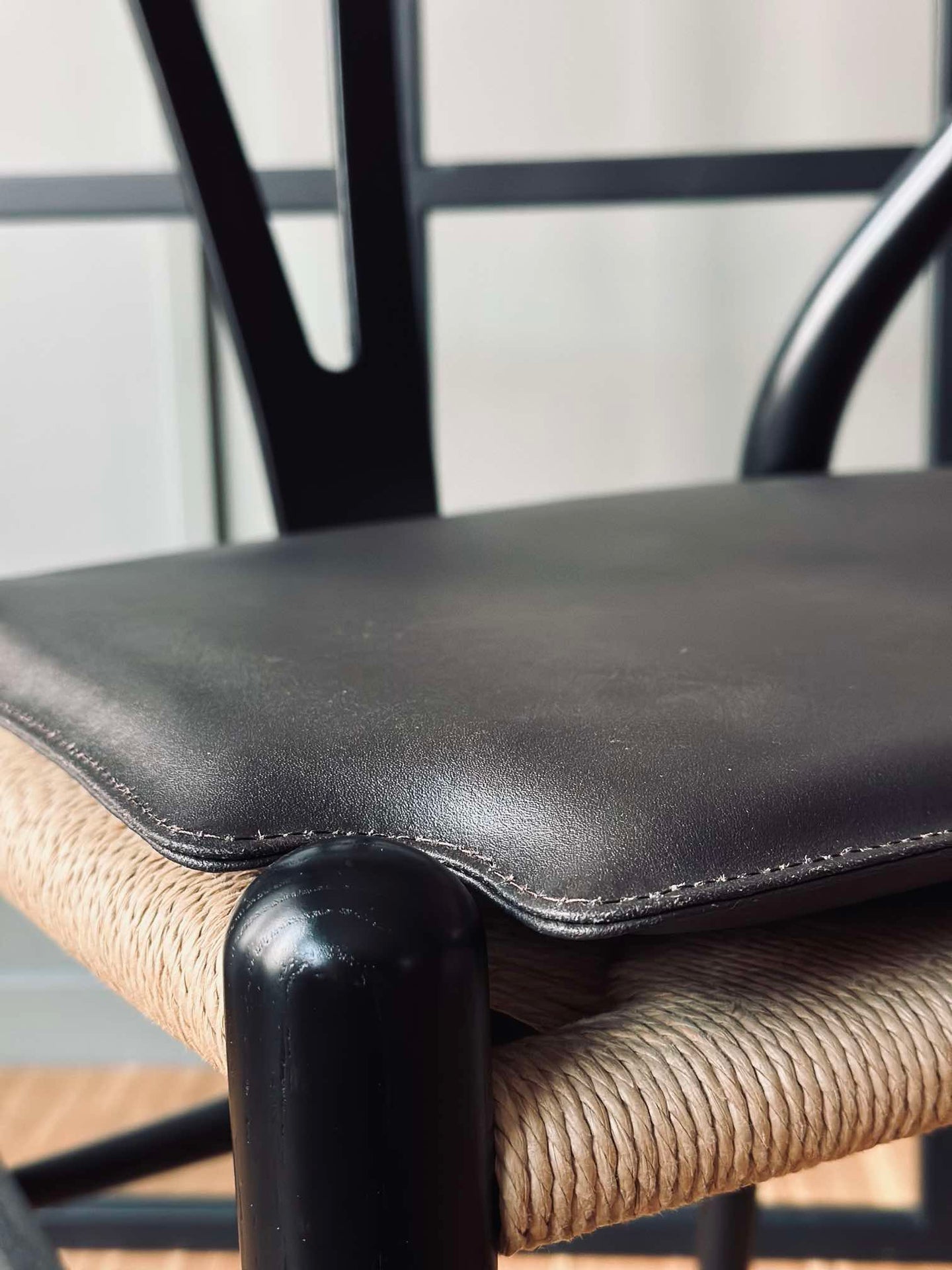 Ledersitzkissen Brown - Passt zum Y-stol