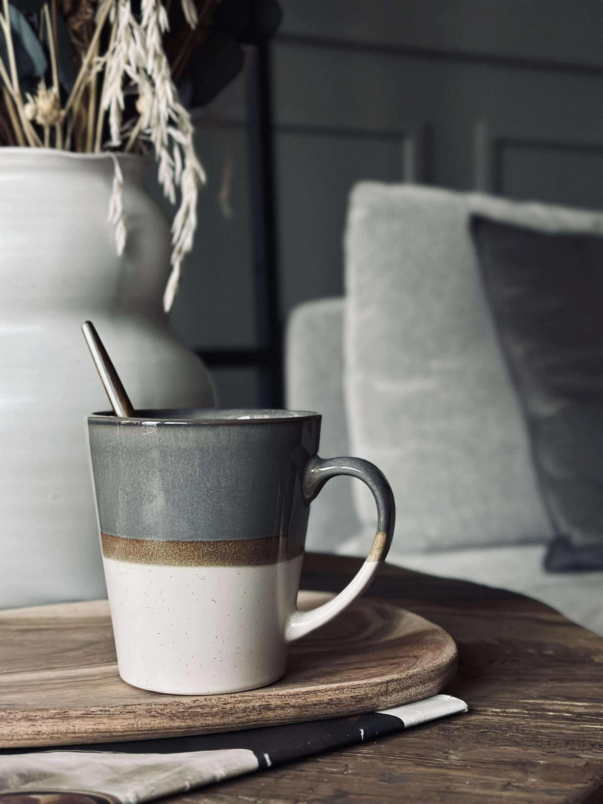 Becher GINA Steingut - Colormix
