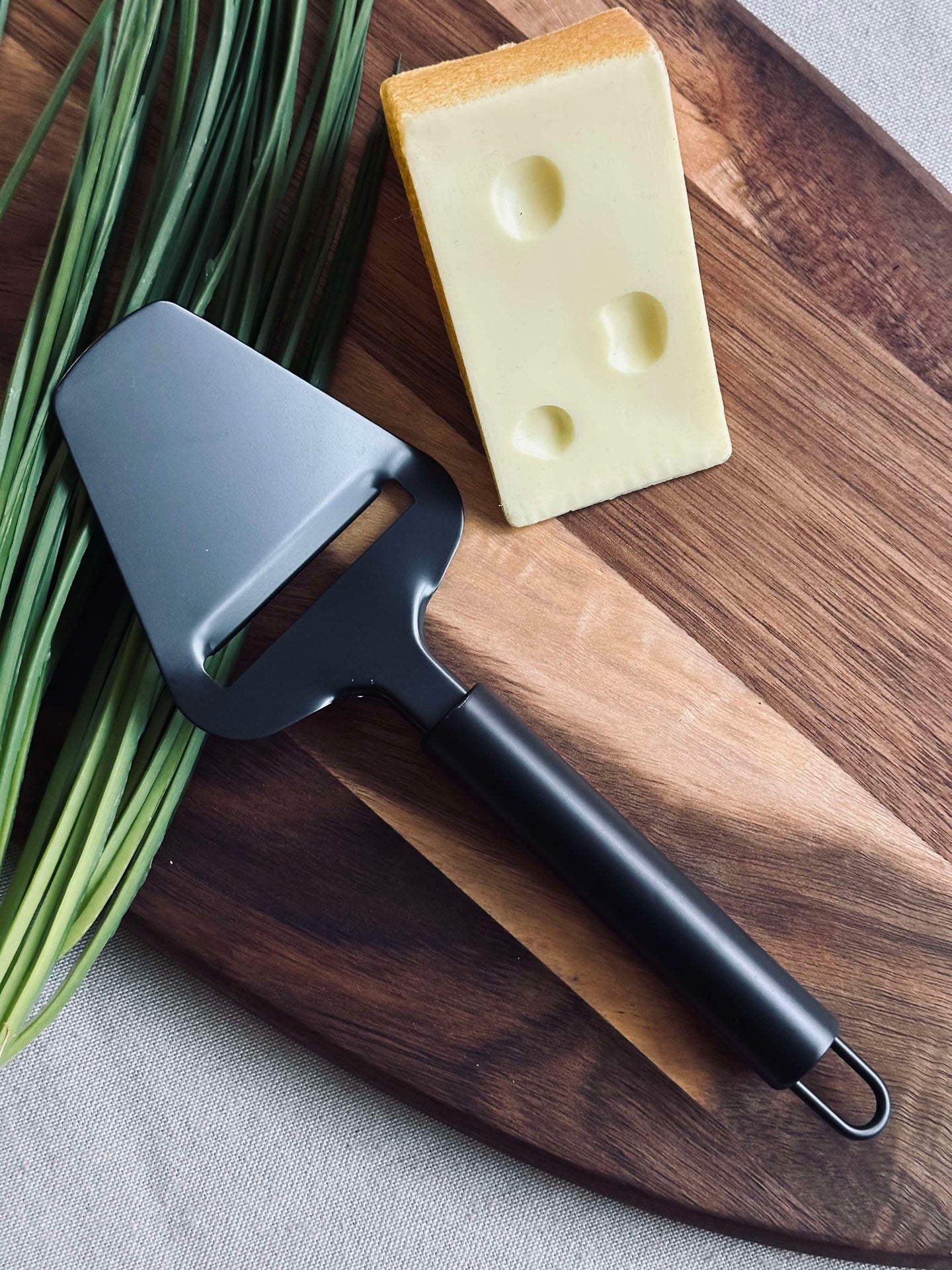 Käsehobel 21 cm schwarz