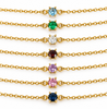 Armband Gia - Vergoldetes Sterling-Silber