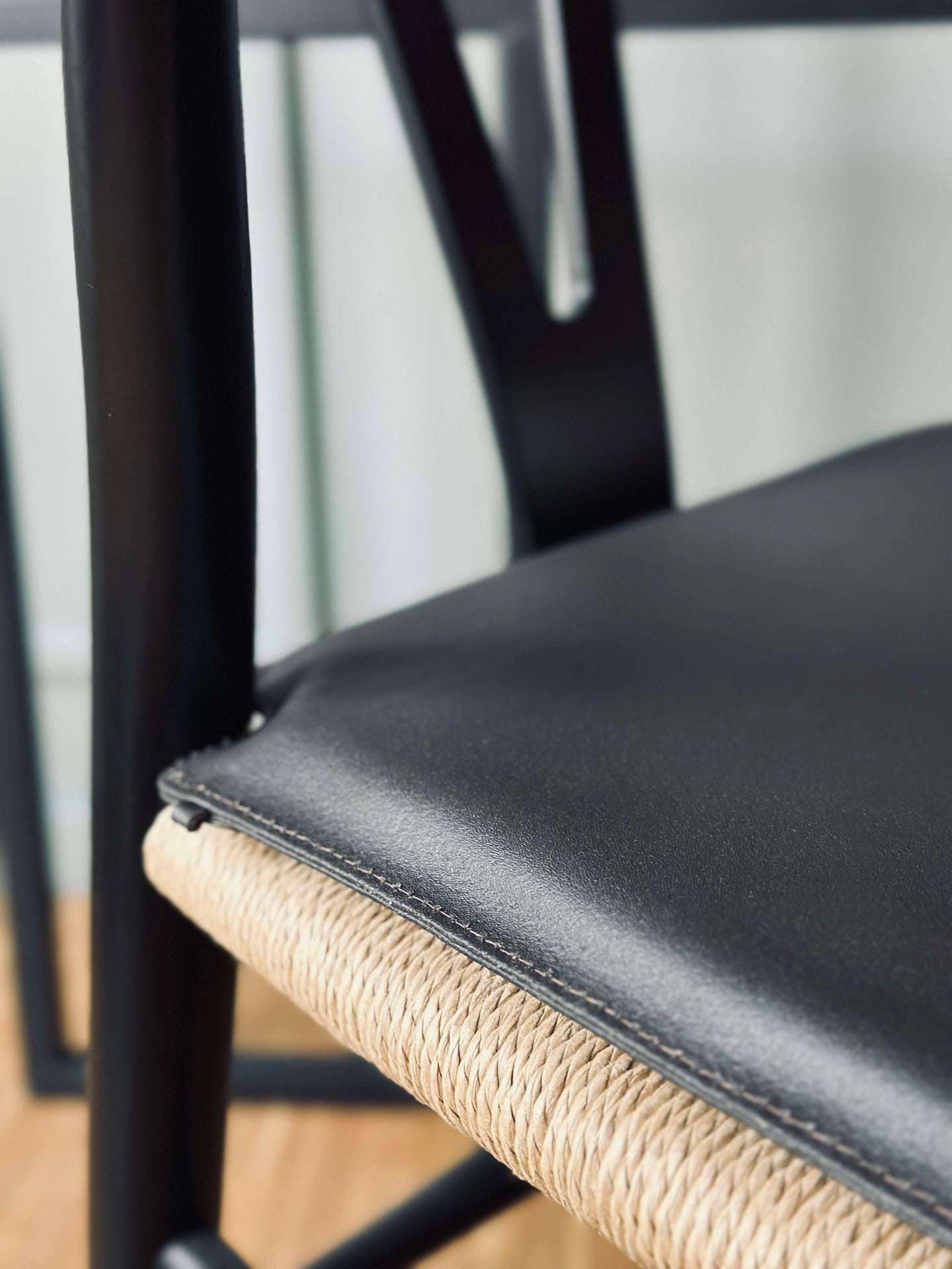 Ledersitzkissen Brown - Passt zum Y-stol