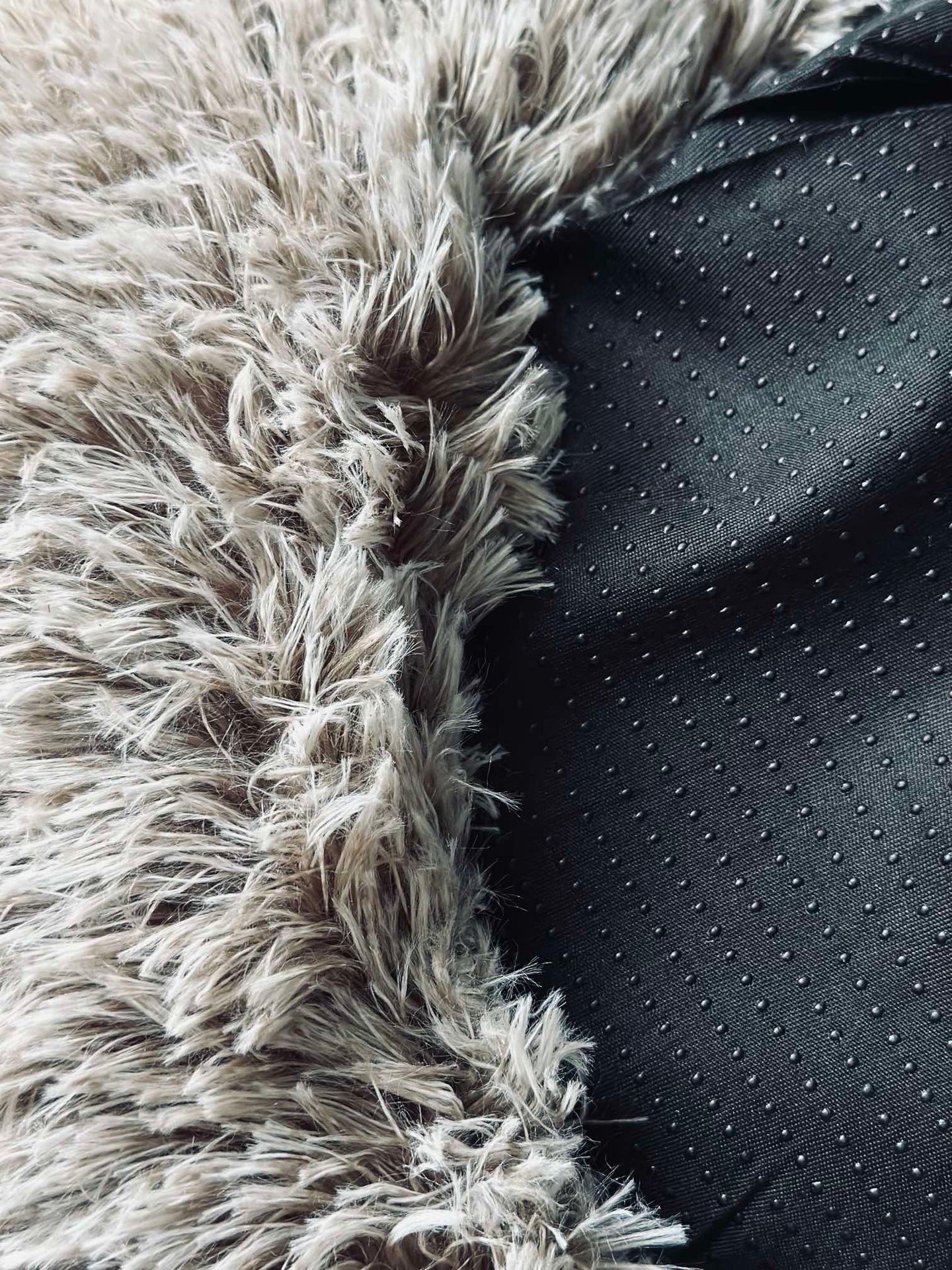 Hundekorb Fluffy - Ø 60 cm Beige