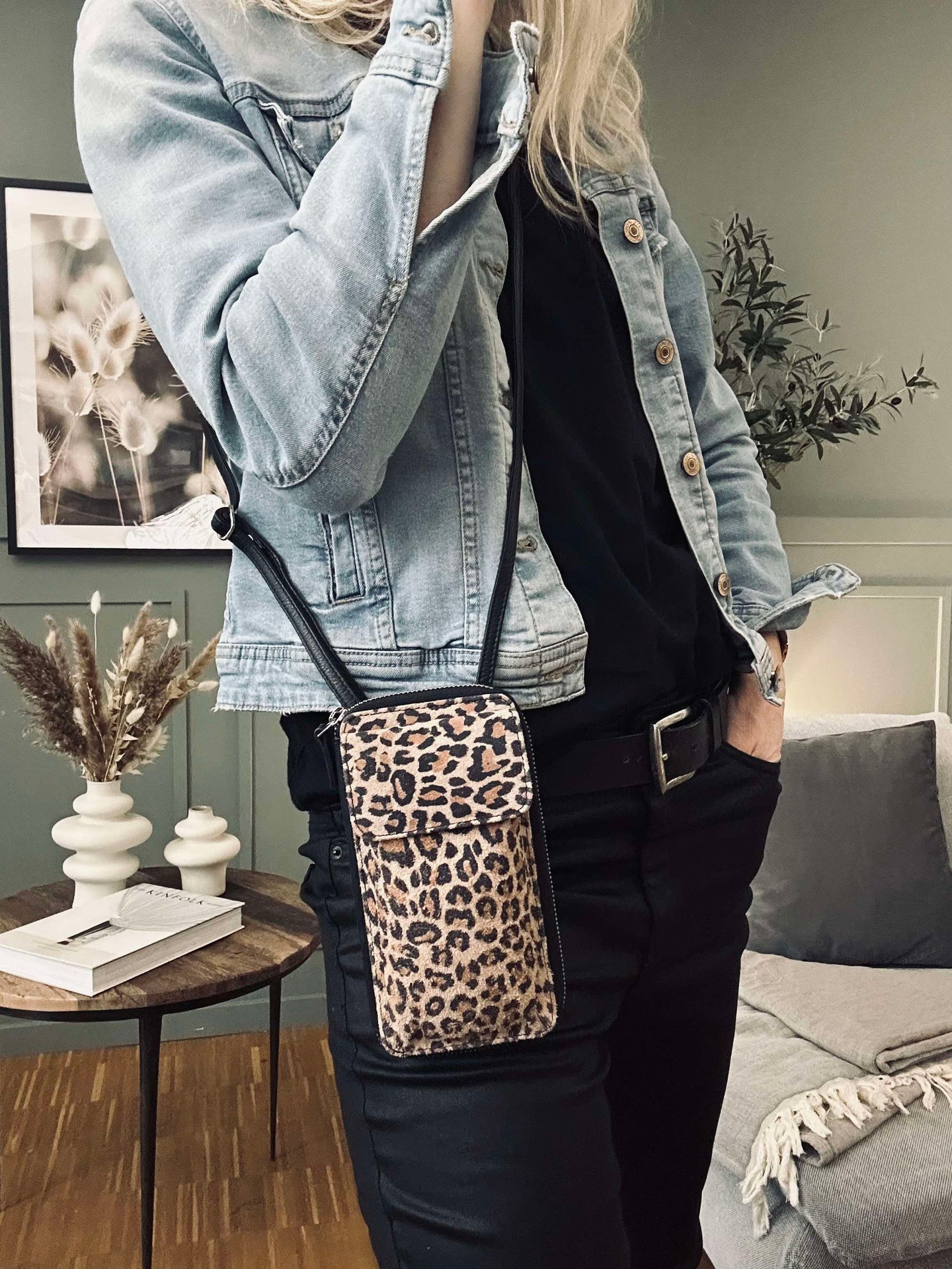 Handytasche / Crossover Daily Leopard - Small