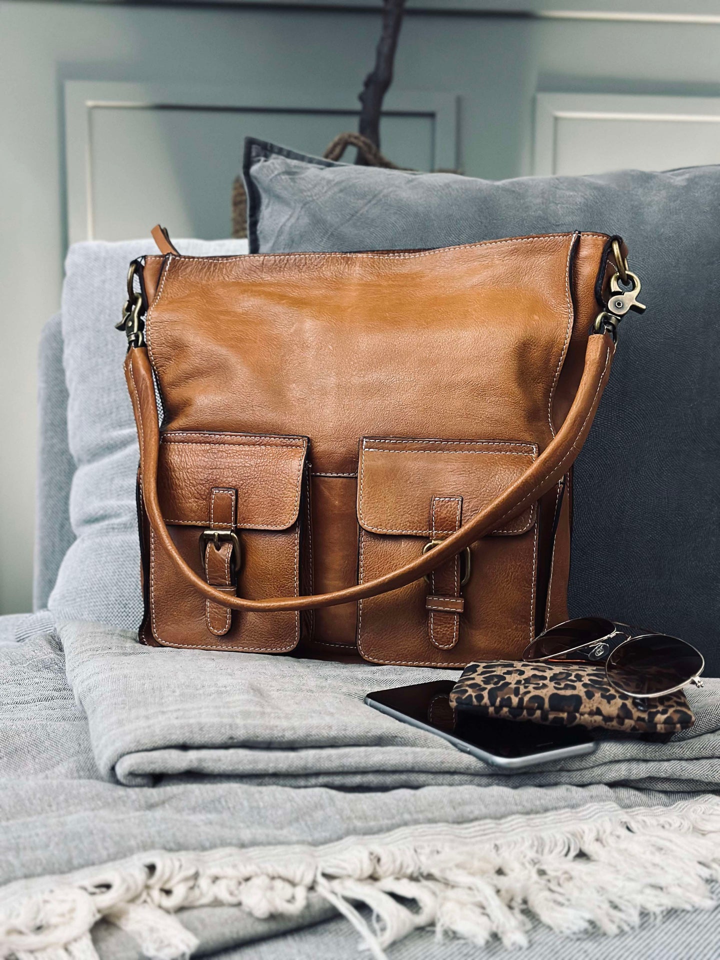 Schultertasche Alma Big