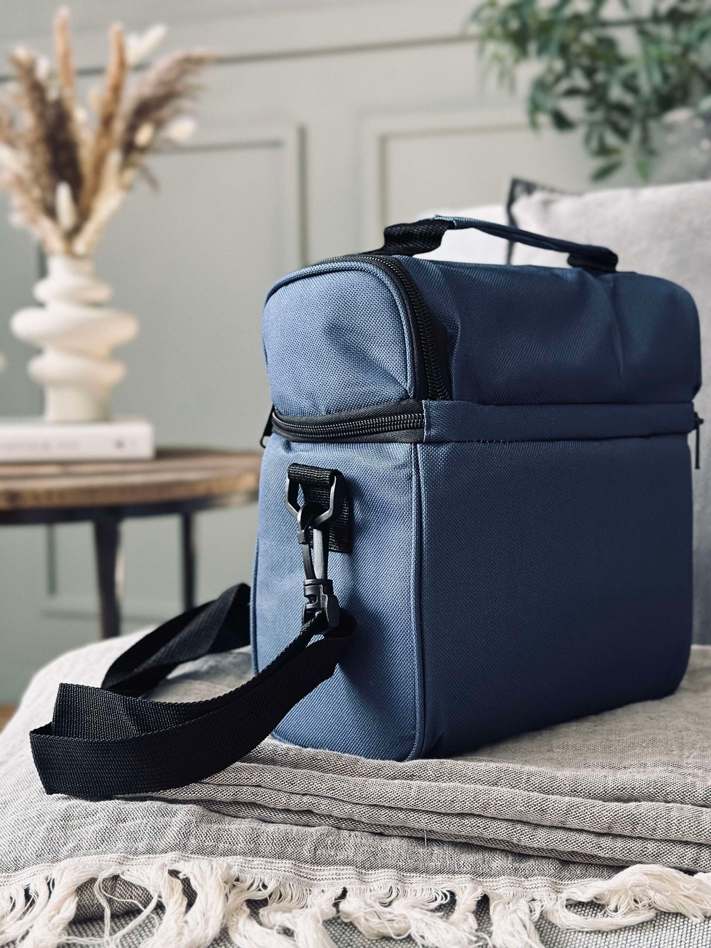 Kühltasche mit Inhalt - Blau