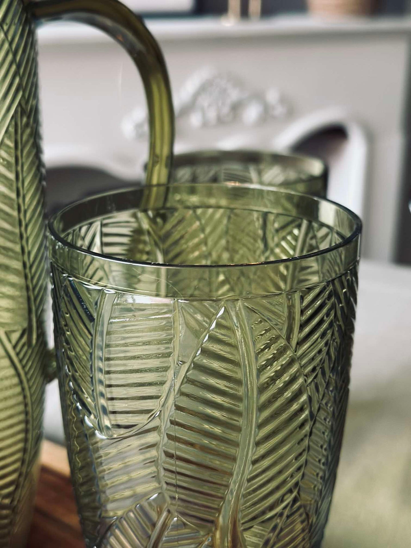 Trinkglas Green Leaf - 650 ml.
