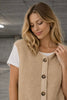 Beige Weste