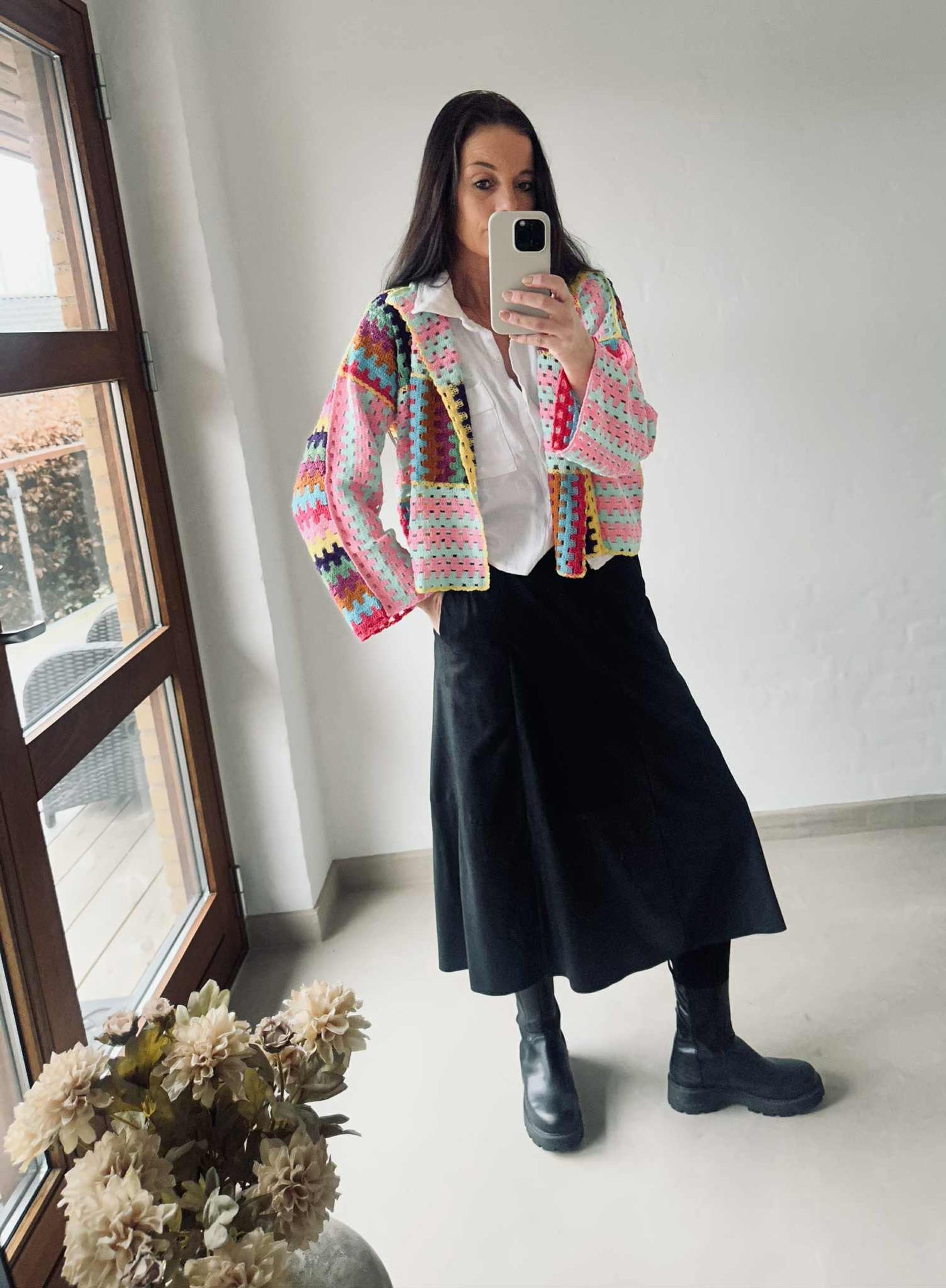 Cardigan - Color Patchwork