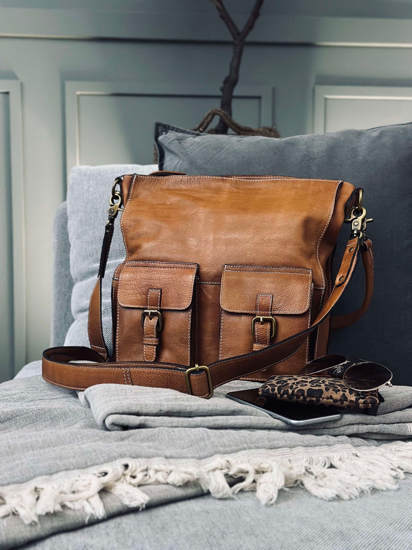 Schultertasche Alma Big