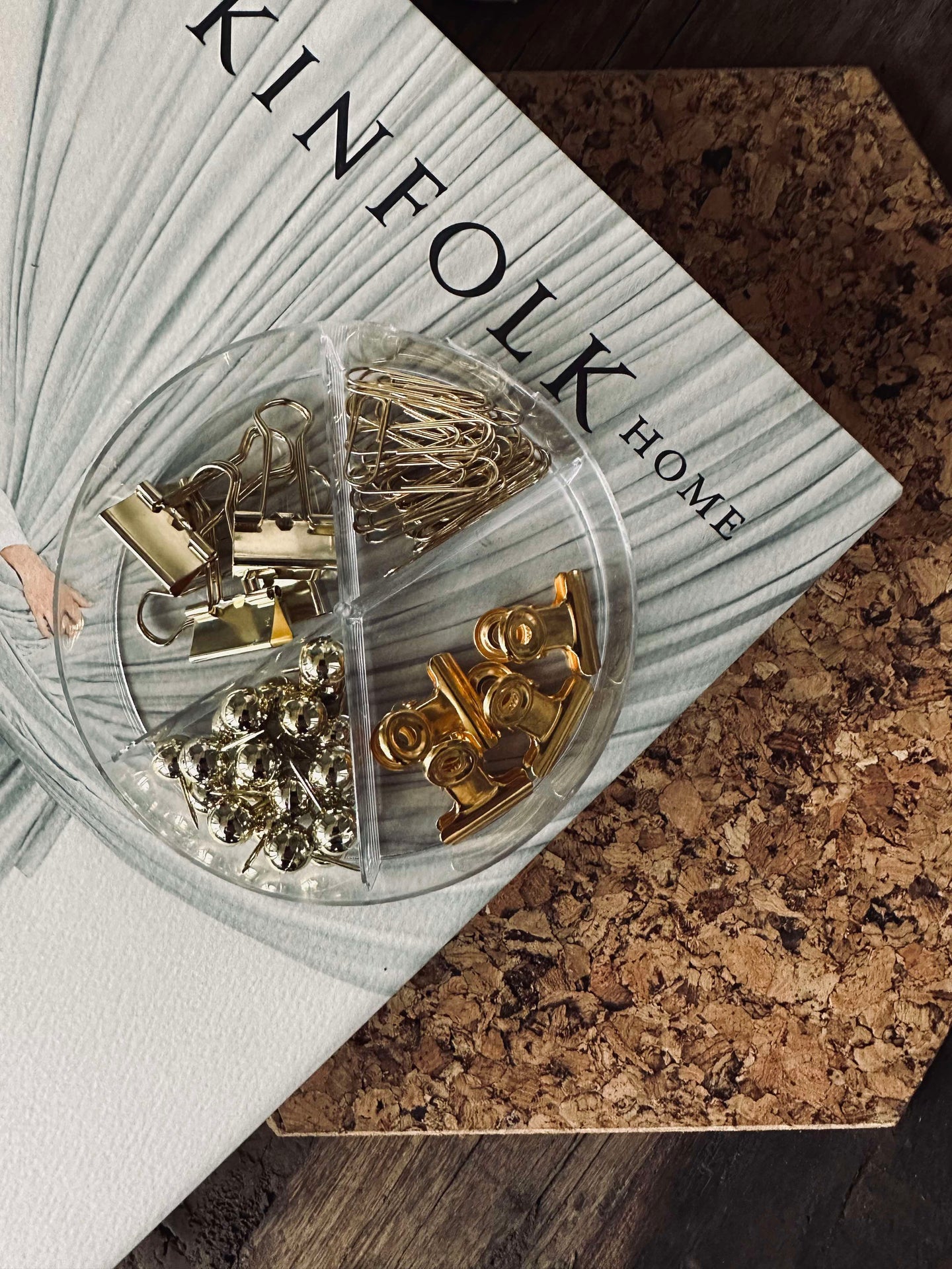 Büroset Gold - Set mit 4 Arten