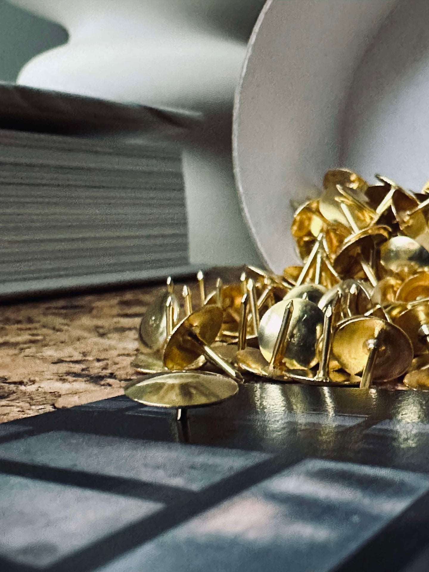 Reißzwecken Gold - 150 Stk.